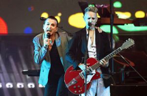 Nur noch zu zweit: Dave Gahan und Martin Gore (re.) alias Depeche Mode Foto: //Ben Kriemann