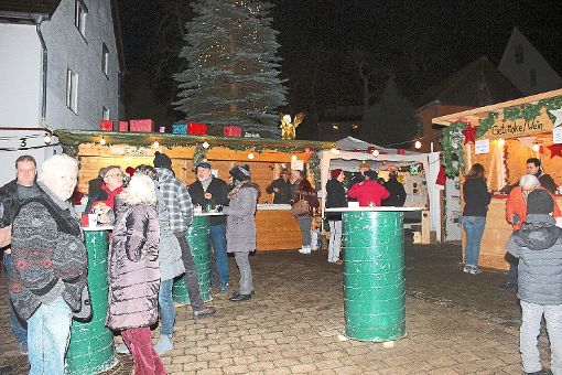 Das Märktle Weihnachtszauber versprüht seinen eigenen Charme. Foto: Tischbein Foto: Schwarzwälder-Bote