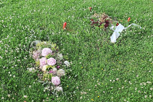 So sehen derzeit auf dem Ergenzinger Friedhof Urnengräber aus. Ein Zustand, den viele Bürger, nun aber auch die Ortschaftsräte nicht mehr billigen wollen.  Foto: Ranft Foto: Schwarzwälder-Bote