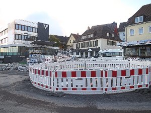 Der Bärenplatz ist nächste Woche gesperrt. Foto: Spathelf Foto: Schwarzwälder-Bote