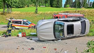 Fünf Menschen bei Unfall nahe Schönwald verletzt