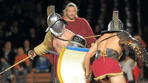 Gladiatoren beim Römerfest