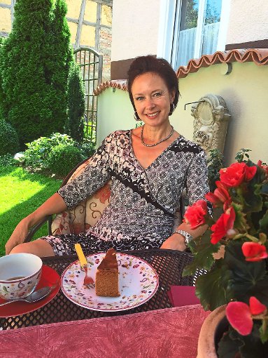So sieht Gemütlichkeit aus: Claudia Beuters Lieblingsplatz ist im Sommer der Garten. Foto: privat Foto: Schwarzwälder-Bote