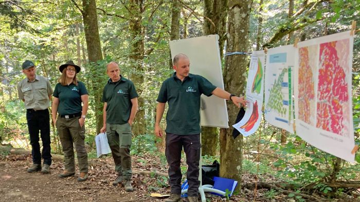 60 Waldbesitzer informieren sich in Wolfach über die Herausforderungen der Zukunft