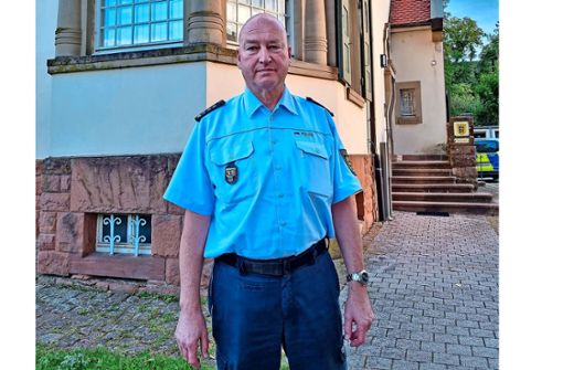 Peter Scholz leitet seit 2019 den Ettenheimer Polizeiposten. Foto: Merz