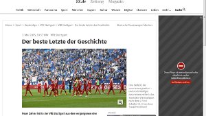 Die Pressestimmen zum Schalke-Spiel