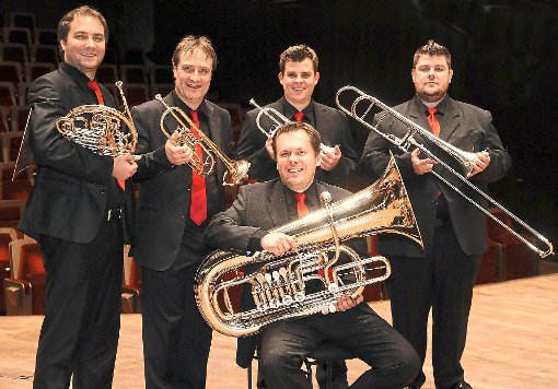 Die Gruppe Classic Brass gibt am Sonntag, 8. Februar, ein Konzert in der evangelischen  Kirche in Bösingen. Foto: Classic Brass Foto: Schwarzwälder-Bote