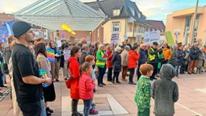 Protest in Freudenstadt: Faktenfreier Dauerredeschwall voller Hass