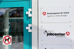 Das Jobcenter in Balingen: Hier kam es am Donnerstag zu einem tätlichen Angriff auf einen Mitarbeiter. Foto: Maier Foto: Schwarzwälder-Bote