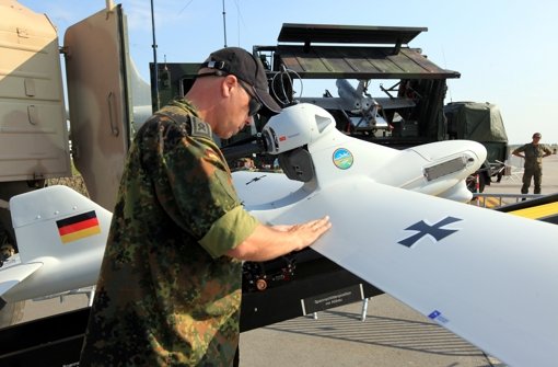 Deutschland prüft die Entsendung von Aufklärungsdrohnen zur Überwachung der Waffenruhe in der Ostukraine.  Foto: dpa