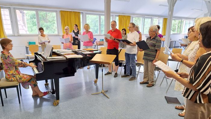 Gesangverein Frohsinn Oberndorf lädt zur Schnupperprobe