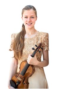 Lara Boschkor zählt zu den   Nachwuchs-Künstlern, die in der Alten Post Gelegenheit erhalten sollen, auf ausgewählten historischen Geigen zu spielen.  Foto: privat Foto: Schwarzwälder-Bote