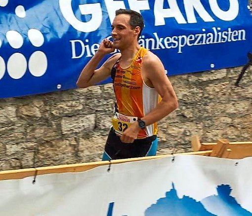 Der Hechinger Lokalmatador Daniel Noll zählt beim 33. Internationalen Hohenzollern-Berglauf zu den Mitfavoriten. Foto: Vichra