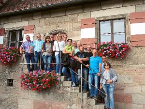 15 Teilnehmer erleben zum 50. Geburtstag einen interessanten Ausflug.. Foto: Färber Foto: Schwarzwälder-Bote