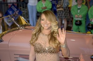 Mariah Carey bei ihrem Auftritt im Nobel-Casino Caesars-Palace in Las Vegas.  Foto: LAS VEGAS NEWS BUREAU