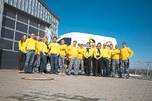 Das Stocker-Team im Jubiläumsjahr.  Foto: Firma Foto: Schwarzwälder-Bote