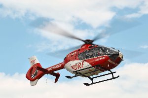 Der 66-jährige Wirt wurde mit einem Rettungshubschrauber in eine Klinik nach Tübingen geflogen. (Symbolfoto) Foto: DRF