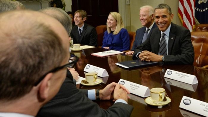 Obama spricht mit Topmanagern über Geheimdienste