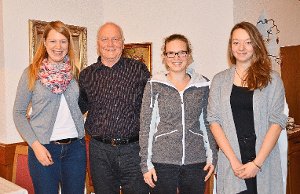Monja Raible (von links), Herbert Isdebski, Claudia Heinze und  Madlin Keck bilden den Vorstand des neu gegründeten  Kamelvereins. Foto: Breitling Foto: Schwarzwälder-Bote