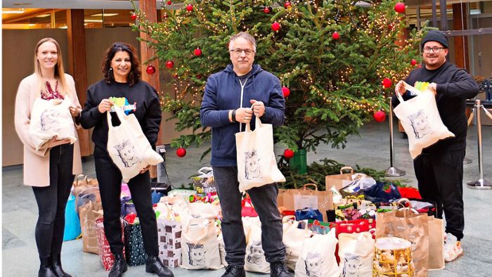 200 Familien erhalten Weihnachtstüte