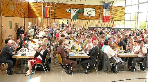 Ein Bild wie 2012 wird die Waldschulhalle am Sonntag beim Treffen der Gäste und Gastgeber zur Matinee abgeben. Foto: Schabert Foto: Schwarzwälder-Bote