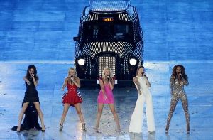 Reunited für den großen Olympia-Abschied: Die Spice Girls Foto: AP