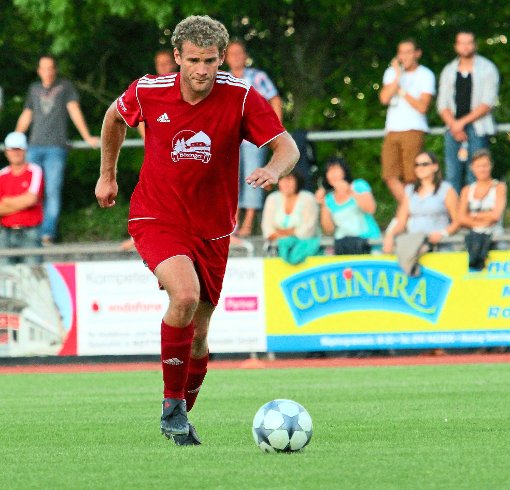 Tobias Müller wird im Heimspiel des VfB Bösingen am Samstag gegen den TB Kirchentellinsfurt offiziell verabschiedet. Foto: Schwarzwälder-Bote
