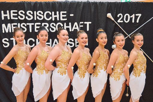Die TTSG Niedereschach mit ihren erfolgreichen Mädchen ist am  Sonntag Gastgeber der deutschen Twirling-Tanzsport-Meisterschaft.  Foto: Bantle Foto: Schwarzwälder-Bote