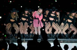 Weltstar Madonna: Sie hat sich eine schwere Infektion zugezogen. (Archivbild) Foto: AFP/FREDY BUILES