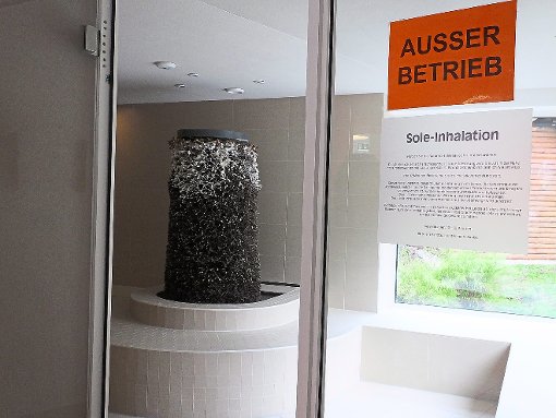 Die Salzgrotte in der Paracelsus-Therme in Bad Liebenzell ist momentan für die Besucher nicht zugänglich.  Foto: Stocker
