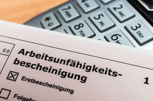 In Baden-Württemberg lassen sich mehr Arbeitnehmer krankschreiben, als im vergangen Jahr (Symbolbild). Foto: IMAGO/Zoonar/IMAGO/Zoonar.com/stockfotos-mg