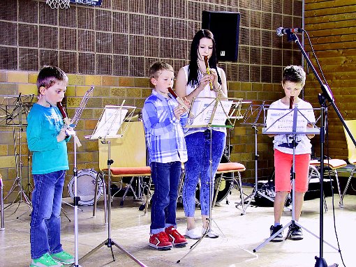 Viele Jungmusiker  haben ihr   Können beim Vorspielnachmittag in Heiligenzimmern gezeigt.  Foto: May Foto: Schwarzwälder-Bote