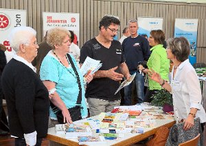 Die erste Ebhauser Seniorenmesse bot vielfältige Informationen und Tipps rund ums Älterwerden. Foto: Priestersbach Foto: Schwarzwälder-Bote