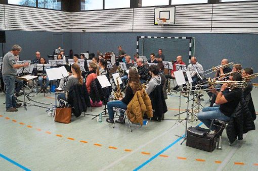 Beim Probewochenende haben sich die   Musiker auf ihr Konzert vorbereitet. Foto: Braitmaier Foto: Schwarzwälder-Bote