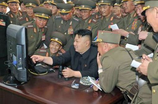 Auch wenn er das Land gegenüber der restlichen Welt abschottet - das dürfte Kim Jong-un nicht gefallen haben: Das Internet in Nordkorea ist stundenlang komplett ausgefallen.  Foto: dpa