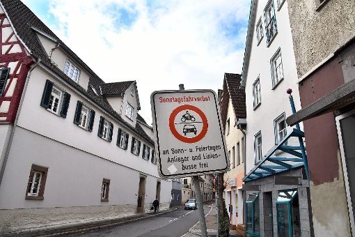 Die Altheimer Straße ist Thema im Gemeinderat. Foto: Hopp