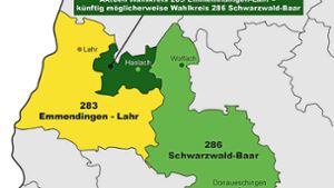Neuer Zuschnitt für Ortenauer Wahlkreise geplant