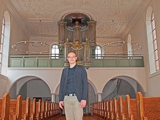 Freut sich, ab September an der Orgel in der  Johanneskirche zu sitzen: der neue Kantor Marius Mack. Foto: Zieglwalner Foto: Schwarzwälder-Bote