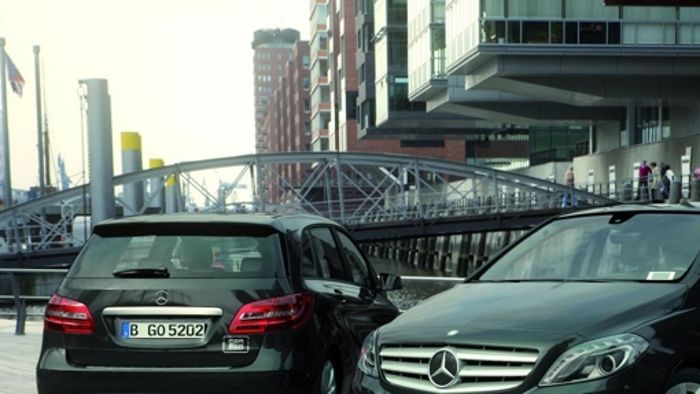 Daimler bietet B-Klasse beim Carsharing