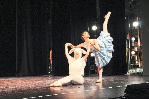 140 Tänzerinnen entführen das Publikum ins Wunderland.  Fotos: Neß Foto: Schwarzwälder-Bote