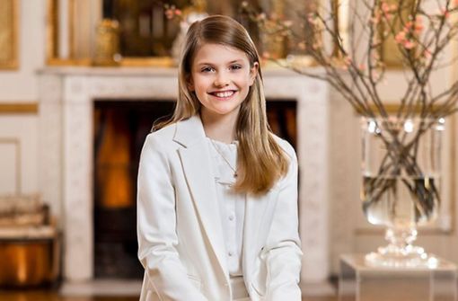 Mit diesem Porträtfoto feiert der Palast den zehnten Geburtstag von Prinzessin Estelle von Schweden. Foto: The Royal Court of Sweden/ Linda Broström
