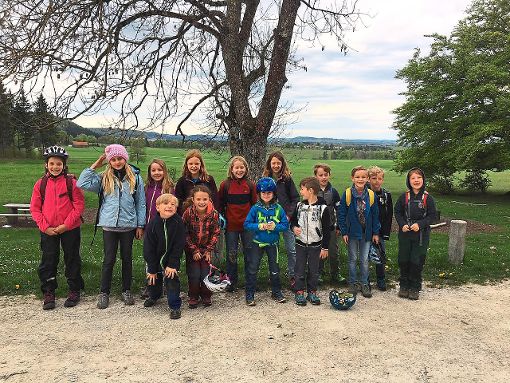 Spannende Tage haben die Grundschüler aus Streichen und Zillhausen bei der Waldwoche erlebt. Foto: Privat Foto: Schwarzwälder-Bote