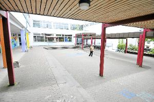 Schrambergs triste Schulhöfe sind jetzt vorzugsweise an der Reihe, zeitgemäß aufgepeppt zu werden.  Foto: Lipp