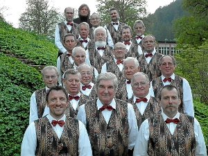 Der Männerchor Bad Teinach-Zavelstein ist am 4. Juli Gastgeber für das Burgfestival.  Foto: Archiv Foto: Schwarzwälder-Bote