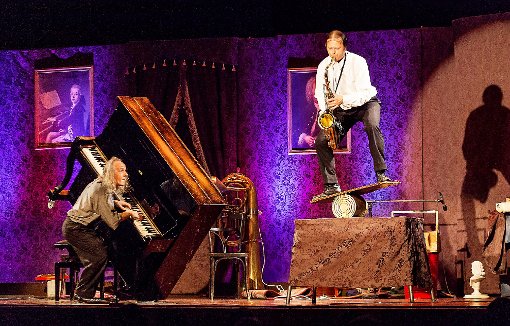 Akrobatik und Musikalität – dafür sind Gogol & Mäx bekannt. Zu sehen und zu erleben sind sie am kommenden Samstag in der Balinger Stadthalle.  Foto: Veranstalter Foto: Schwarzwälder-Bote