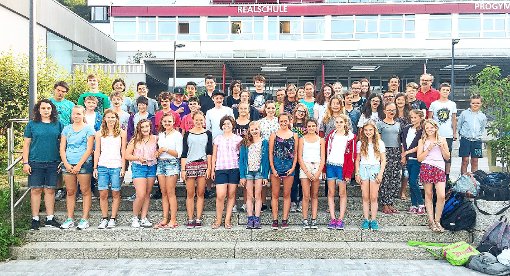 Schüler aus England haben eine Woche lang bei ihren Austauschschülern in Burladingen verbracht und viele Ausflüge unternommen. Foto: Schule Foto: Schwarzwälder-Bote