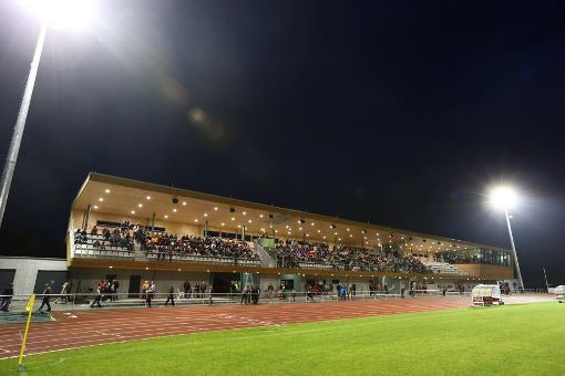 Ist die Bizerba-Arena in Balingen bereit für die Regionalliga?   Foto: Kara
