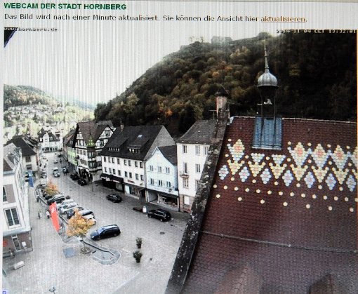 Eine bessere Darstellung der Stadt durch die Webcam am Rathaus wünschte sich ein Teilnehmer. Foto: Gräff