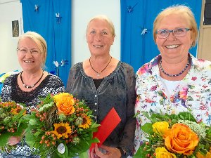 Gehen in den Ruhestand (von links): Gisela Hartmann, Marlies Küppers und  Gudrun Straub. Foto: Schule Foto: Schwarzwälder-Bote