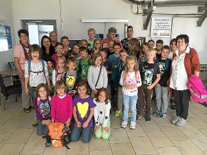 31 Kinder besuchten jetzt unter anderem die Kronenbrauerei in Hochdorf. Foto: Kirchengemeinde Foto: Schwarzwälder-Bote